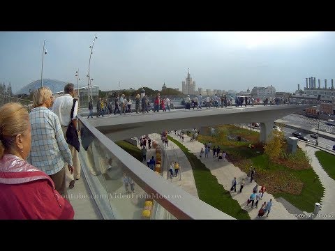 Прогулка в парке Зарядье