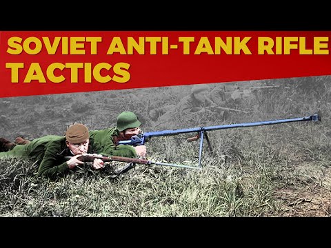 Soviet Anti-Tank Rifle Tactics of WW2