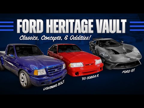 Thumbnail for A LOOK INSIDE Ford Motor Company's Heritage Collection! by Special edition, Ford Airstream, Ford Interceptor, Ford Transit, video in, Ford Motor Company, video, Taxi, Ford Focus, Ford Thunderbird, Car, Ford Reflex, vide, Ford Transit Connect, Ford Bronco, video i, Ford MA, Ford GT