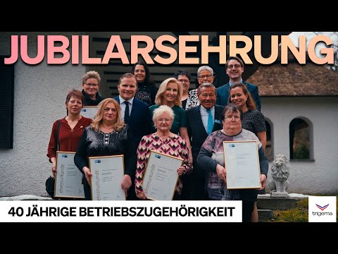 40 years of loyalty and dedication – these TRIGEMA employees celebrating their anniversaries have...