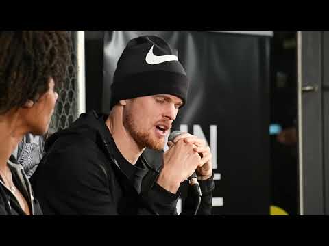 Jake Robertson and Rosey Edeh at Black Toe Running