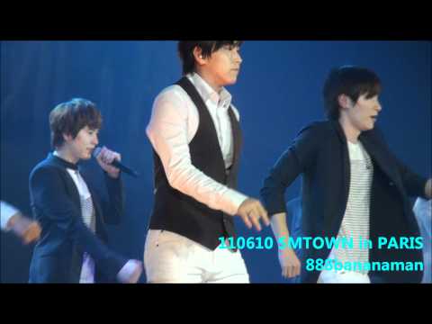 [fancam] 110610 SMTOWN in Paris Super Junior 『No Other』 Forcus Sungmin
