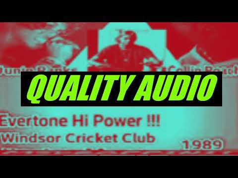 Classic Evertone Hi Power 1989 LIVE  Papa San Junie Ranks Collin Roach & Kiddie Ranks