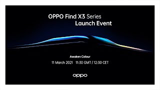 [Live] OPPO Find X3系列 發布會