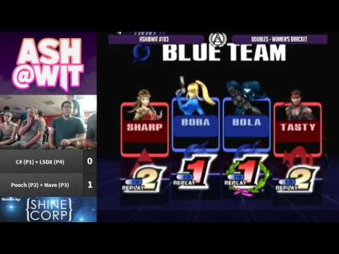 C# + LSDX vs Pooch + Nave - ASH@WIT #103 PM Doubles Winner's Finals
