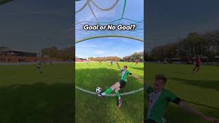Goal or No Goal❓🤔 #goalkeeper #match