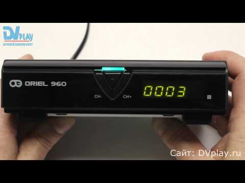 Oriel 960 - обзор DVB-T2 ресивера