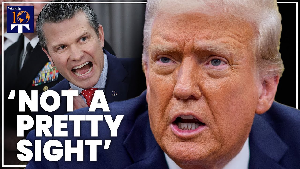 Team Trump ‘broke all the rules’ and somebody will ‘answer’ for military leak | World in 10