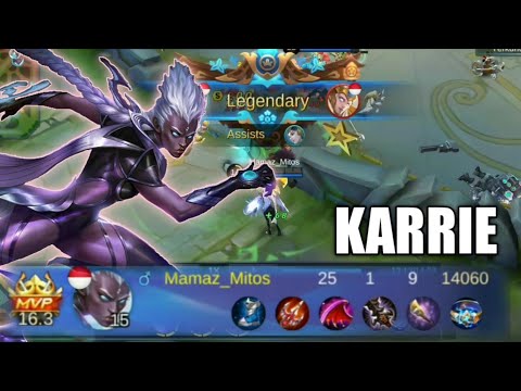 LEGEND NO EXPERT KDA 25-1-9 HOKI OR PRO? GAMEPLAY KARRIE