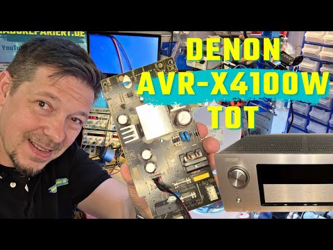 Denon AVR-X4100W (auch AVR-X3100W, Marantz SR6009 SR7009 ) tot - Schaltnetzteil Reparatur TOP256YN