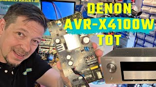 Denon AVR-X4100W (auch AVR-X3100W, Marantz SR6009 SR7009 ) tot - Schaltnetzteil Reparatur TOP256YN