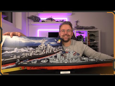 COBI 🧱 #4837 Mit der USS Missouri Schiffe versenken