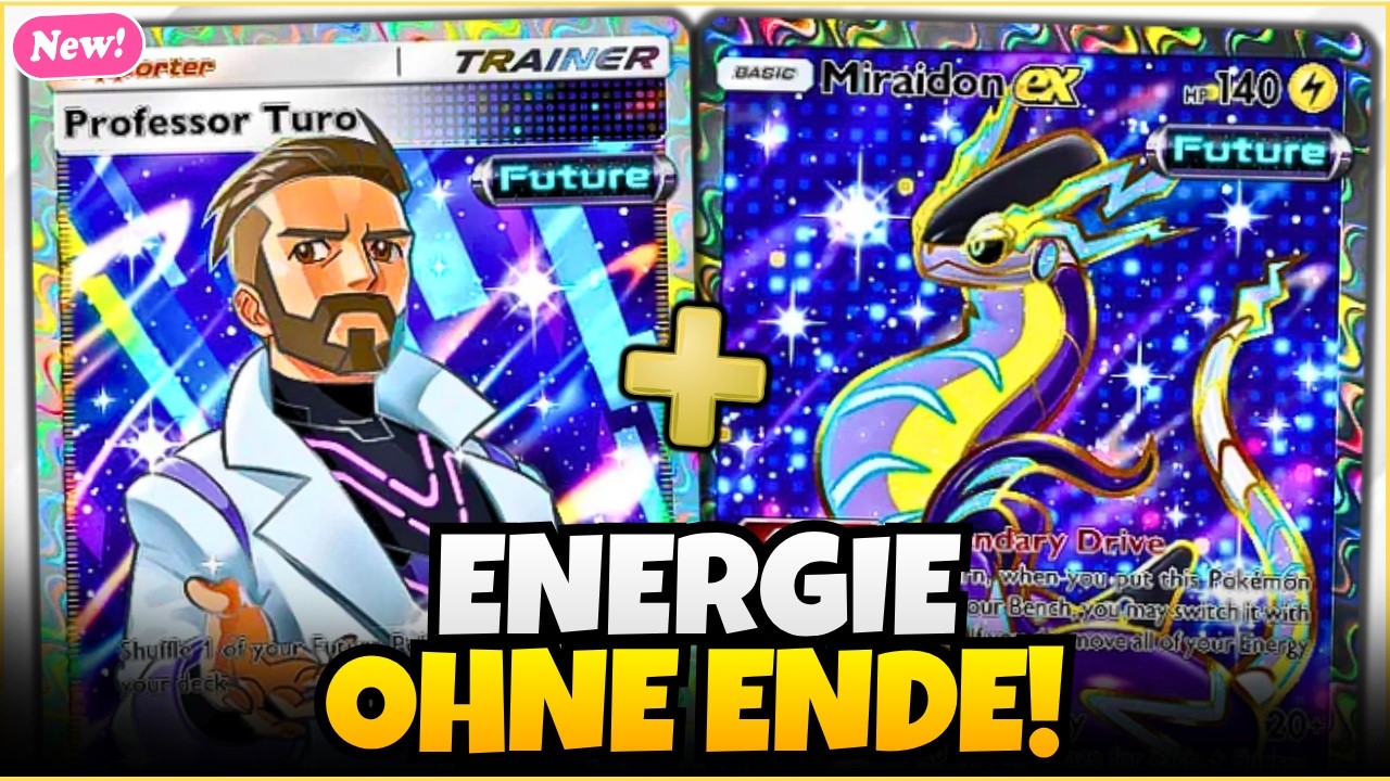 Das könnte direkt ein META-DECK werden 👀 Miraidon EX & Magnezone!