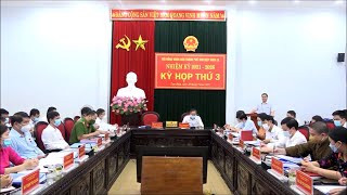 HĐND thành phố Tam Điệp khóa IX, nhiệm kỳ (2021- 2026) tổ chức kỳ họp thứ 3