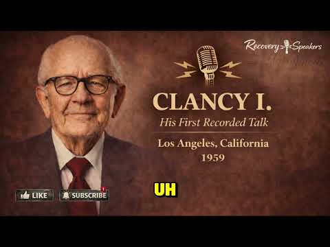 Clancy I. – First Ever Recorded Talk (1959) - AA Speaker