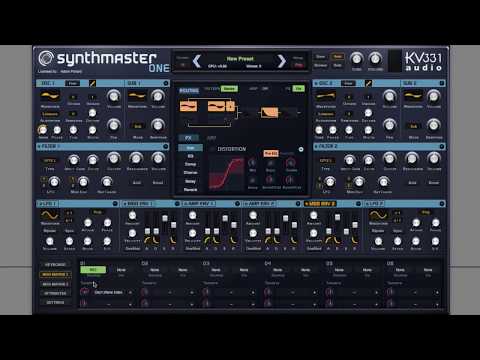 How to design a 808 kick drum with SynthMaster One