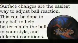 Surface matters. Bowling ball surface and what it can do for you