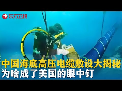 海底电缆是怎么铺设的？不怕被船只和潜艇刮到吗？铺设全过程曝光太震撼！#上海工匠第六季 FULL