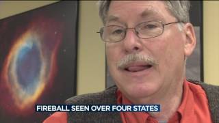 Meteor over Lake Michigan lights up sky in Wis., several states