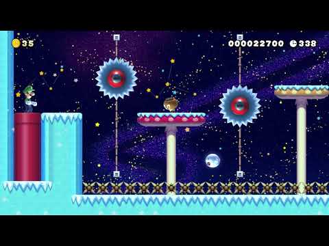 Super Mario Maker 2 Level Showcase: Mortons Ice Palace