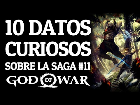 10 DATOS CURIOSOS sobre la saga de GOD OF WAR que DEBES SABER | Parte 11 🔥