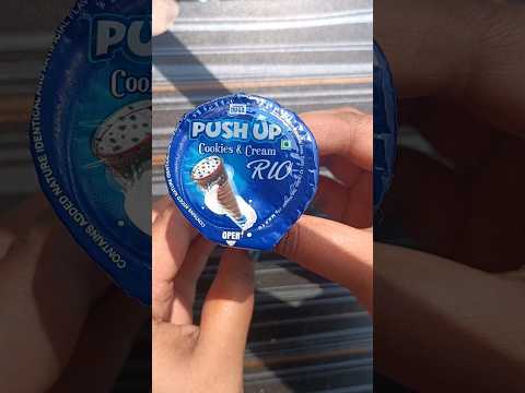 HUGS PUSH UP Cookies and Cream #chocolate #trending #viral #icecream #shorts