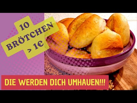 Bäckerbrötchen, so gute Brötchen bekommt Ihr sonst nur beim Bäcker!