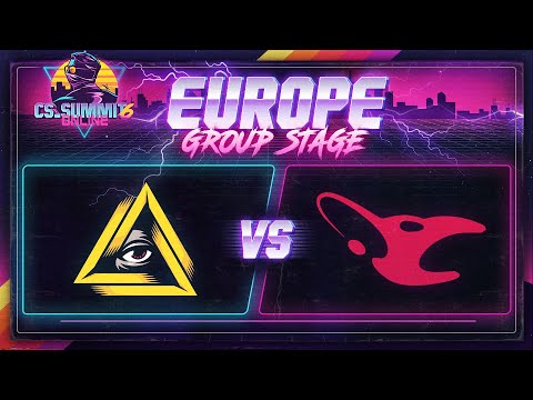 GODSENT vs mousesports (Dust 2) - cs_summit 6 Online: EU Group Stage - Game 1