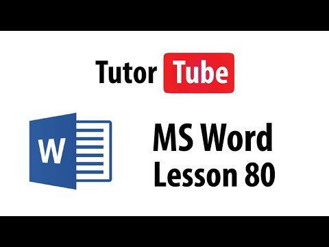 MS Word Tutorial Lesson 1 Interface Basics