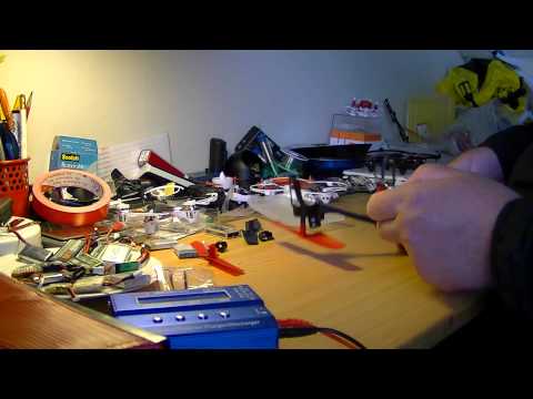 MongoTV_529 - Part 2 - Mongo Drones - How To Replace And Solder 2 Motors On Drone Huiying X6058