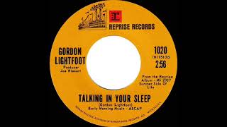 1971 Gordon Lightfoot - Talking In Your Sleep