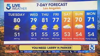KTLA 5 News Weather Forecast - Monday, Dec. 15, 2025