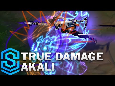 True Damage Akali Skin Spotlight - Pre-Release - League of Legends