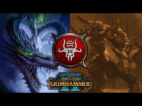 Taurox the Brass Bull vs. The Tzeentch Cabal - SFO Grimhammer - Total War Warhammer 2