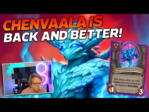 Chenvaala is Back & Better Than Ever! This is an OP Buddy! | Hearthstone Battlegrounds | Savjz