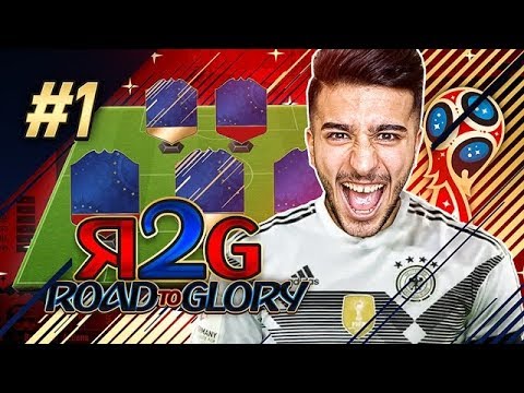 INSANE STARTER PACK! WHAT AN AMAZING START! - FIFA 18 WORLD CUP ROAD TO GLORY EPISODE 1!