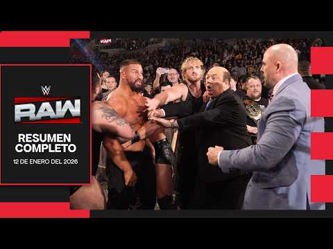 WWE RAW January 12, 2026 - Full Summary in Spanish