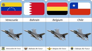 Air Forces  Which Are Using F 16 Fighter Jet
