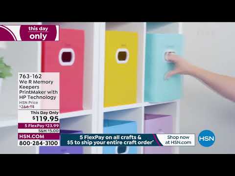 We R Memory Keepers Printmaker Kit with HP Technology