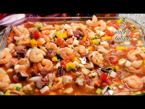 🔴 Como Hacer un Delicioso Ceviche Mixto |Riquisimo💥
