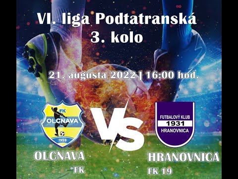 FK Olcnava - FK 1951 Hranovnica