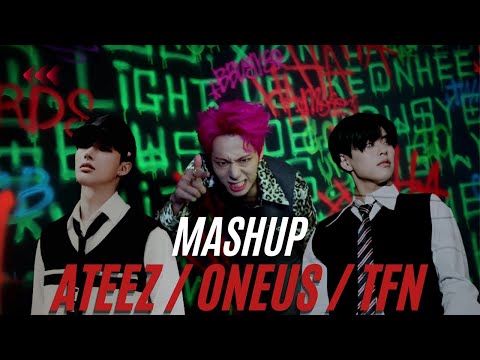 ATEEZ x ONEUS x TFN — TO THE BEAT / No diggity / ASURABALBALTA (MASHUP)
