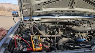 Starter trials! 1990 Ford F-250, 7.5L Slow crank when warm