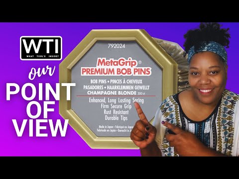 MetaGrip Premium Bobby Pins - WTI product video review