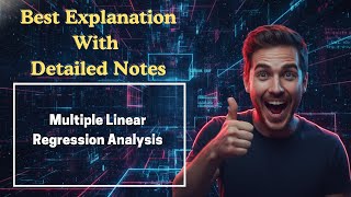 Multiple Linear Regression Analysis (Business Statistics) For MBA