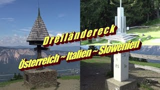 DREILÄNDERECK / Tripoint | Austria - Slovenia - Italy | 4K ~ Beautiful Places on Earth