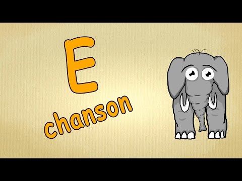 Chanson pour enfants- La lettre E - Apprendre l'alphabet en français