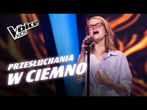 Iga Kaczyńska - „Sen na pogodne dni” - Przesłuchania w ciemno | The Voice Kids Poland 8