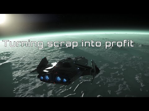 Star Citizen 3.8.2 - Grinding Basics; Turning scrap into profit!