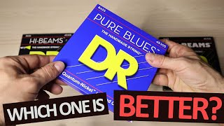 Video thumbnail for DR Hi Beams / Fat Beams / Pure Blues comparison - bass strings by Paul Del Bello